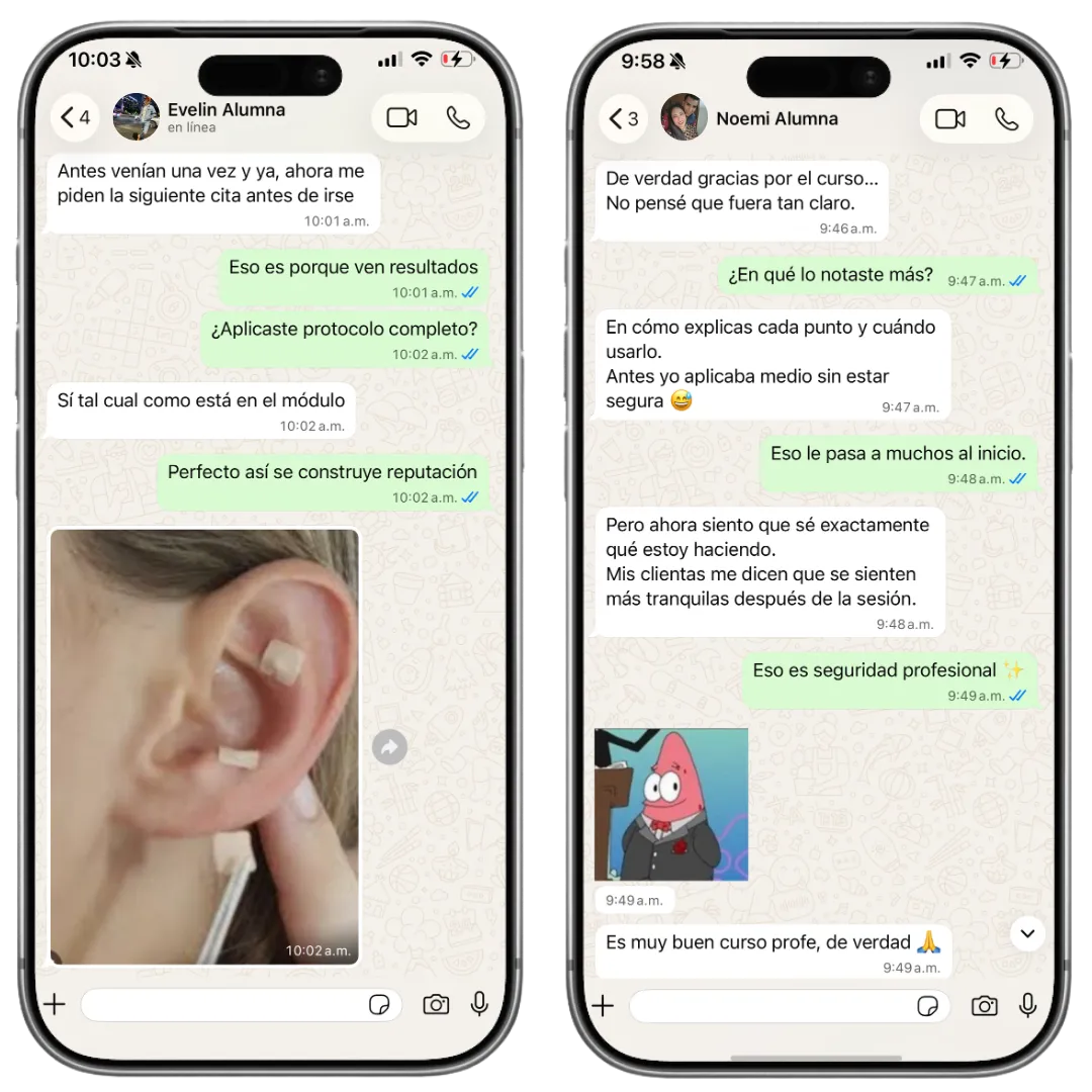 Testimonios de alumnos